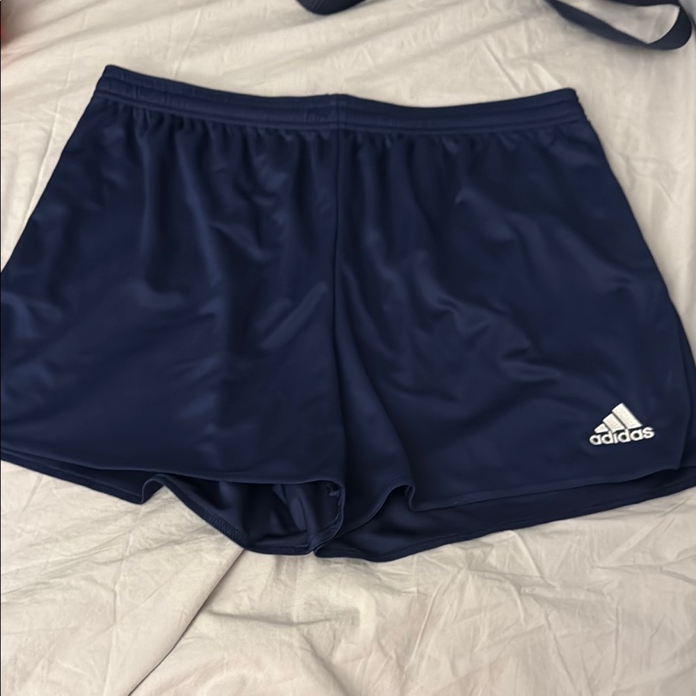 Adidas Navy Blue Athletic Shorts Lightweight